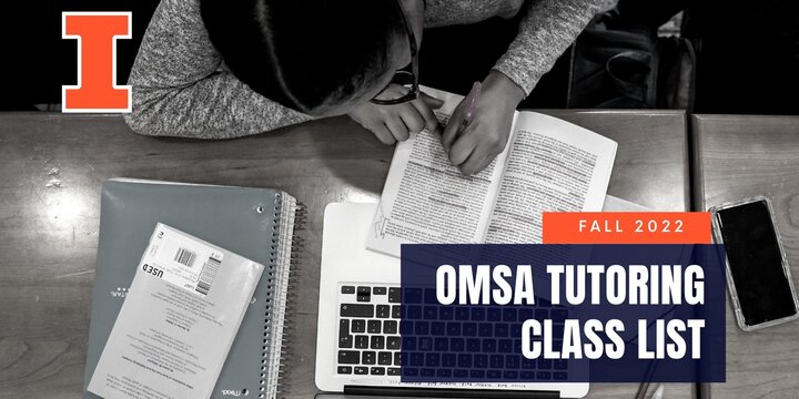 OMSA Tutoring Class List graphic